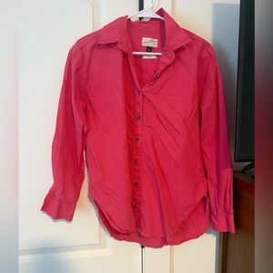 Target Women's Pink Button Down Shirt